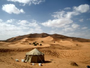 Desert camp